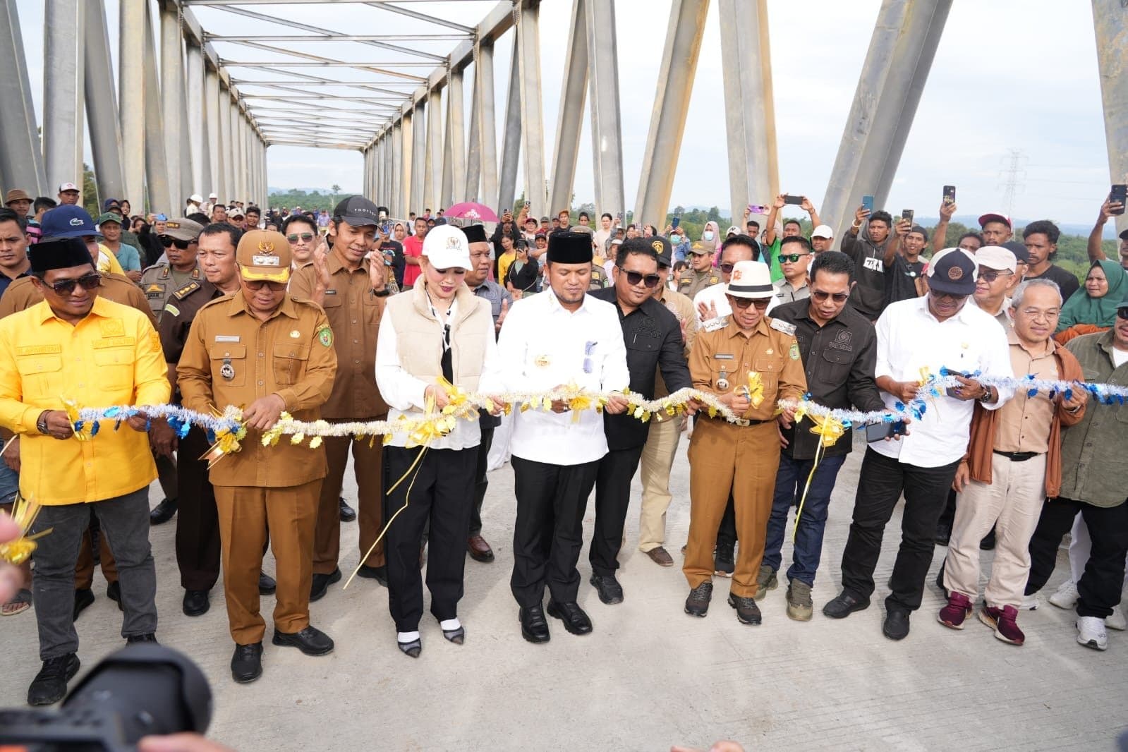 Nadi Ekonomi Baru, Jembatan Nibung Penghubung Kaubun dan Sangkulirang Diresmikan