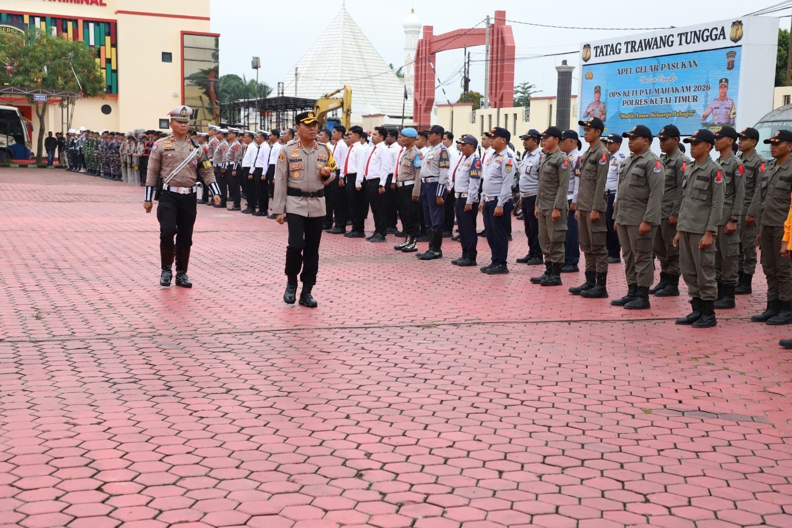 Kutim Hadapi Momen Mudik Lebaran, 933 Personel Gabungan Disiagakan
