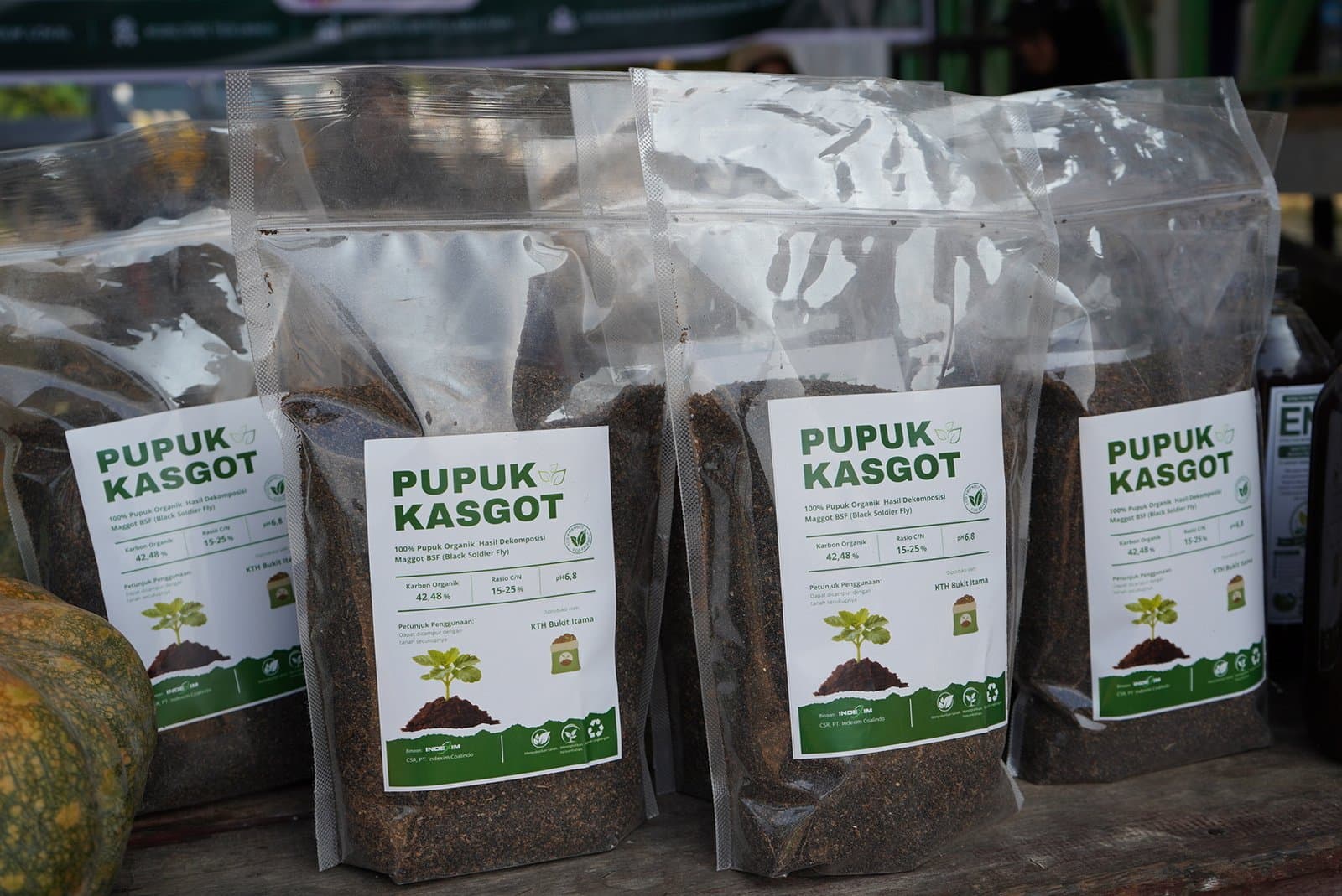 Binaan Indexim, Poktan Kaubun Kini Produksi 15 Ton Pupuk Organik per Bulan 