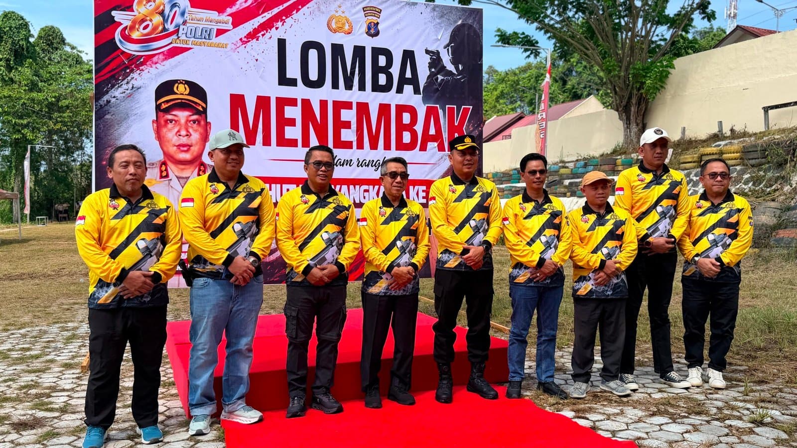 HUT ke-80 Bhayangkara, Polres Kutim Padukan Olahraga dan Aksi Sosial untuk Warga