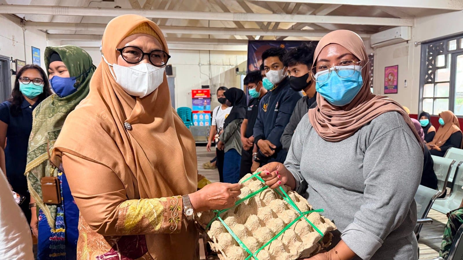 Pemkab Kutim dan KPC, Salurkan Bantuan PMT Pemulihan Penderita TBC