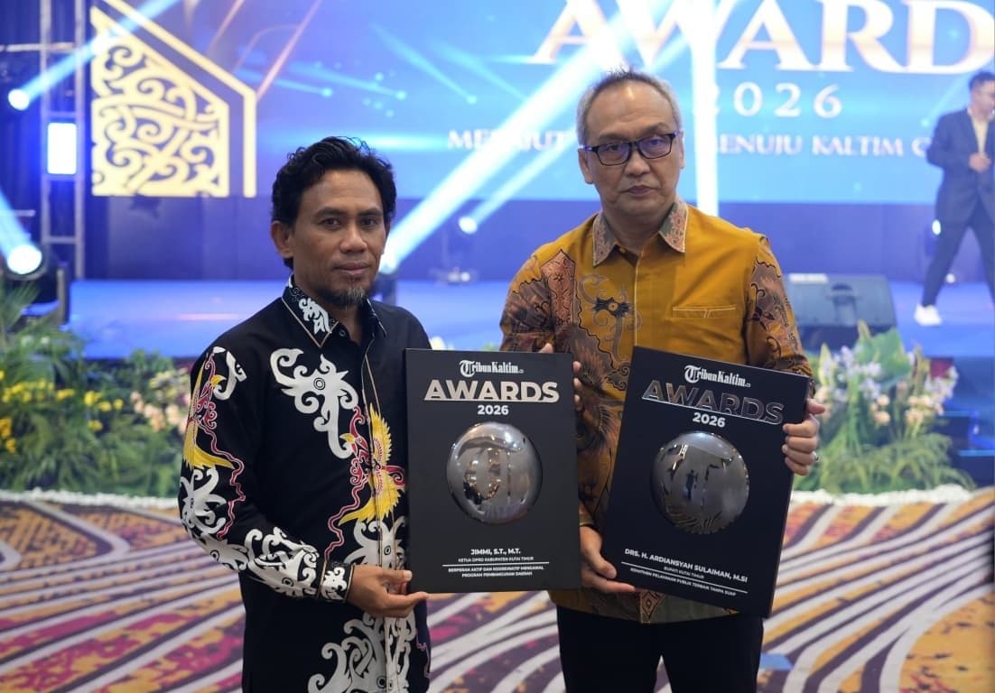 Pelayanan Publik Kutim Berbuah Penghargaan di Tribun Kaltim Award 2026