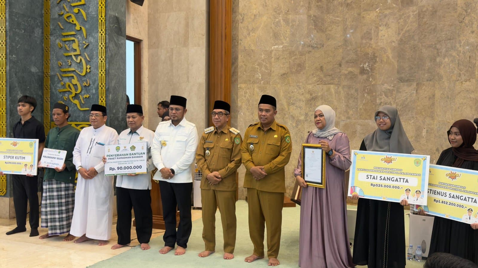 Perkuat Sinergi, Pemkab Kutim Sambut Safari Ramadan Gubernur Kaltim