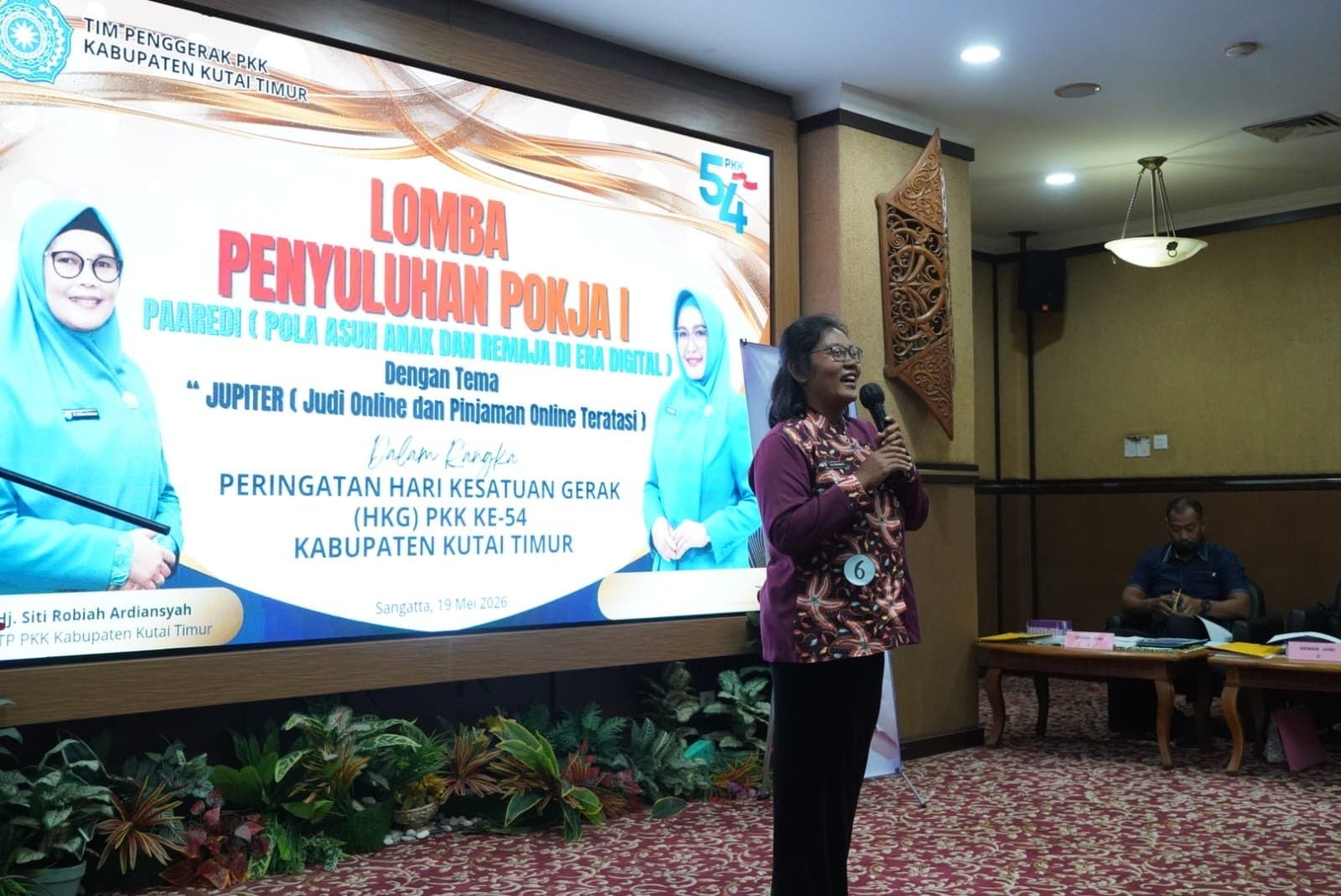 Lomba Paaredi TP PKK Kutim, Antisipasi Dampak Jupiter