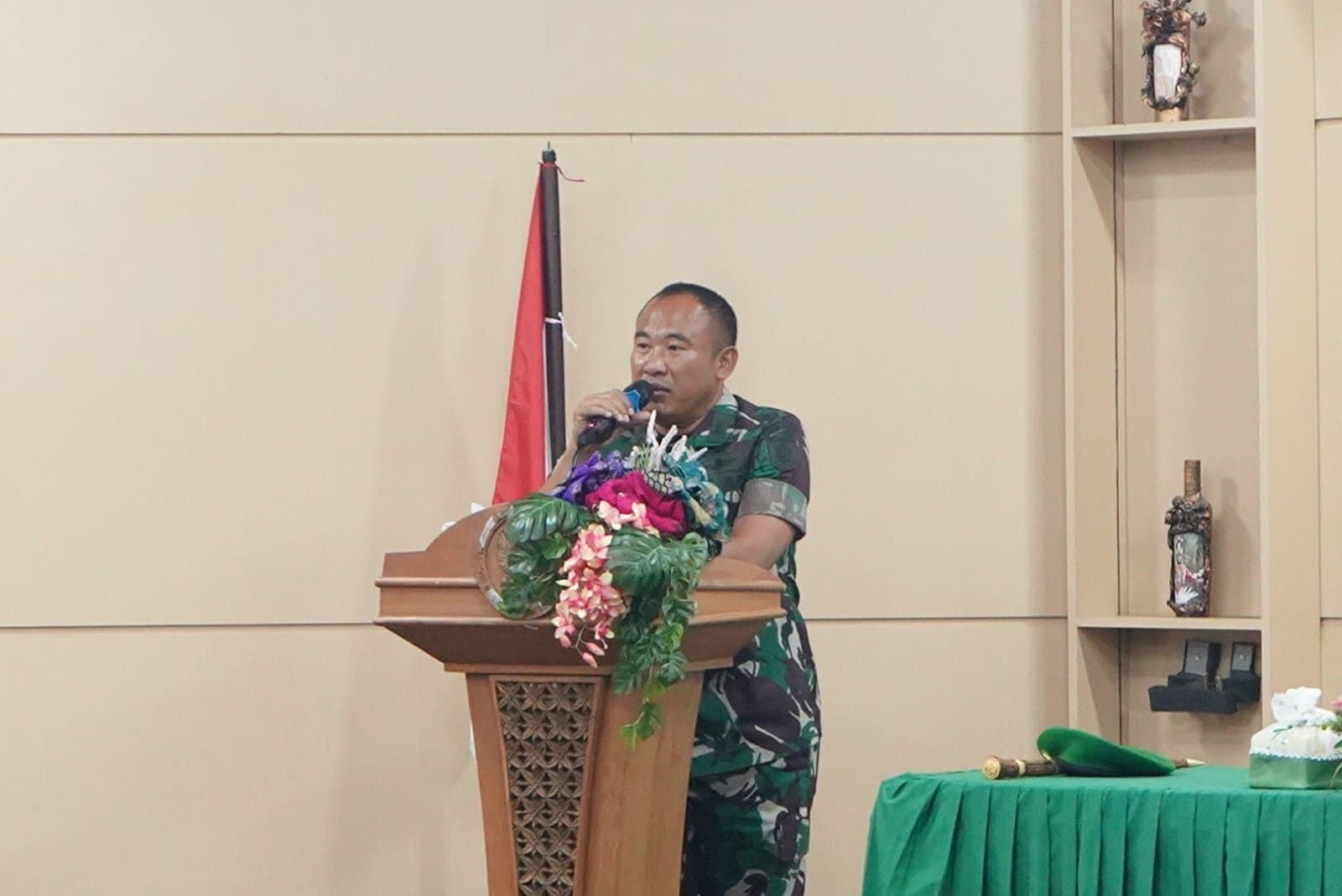Dandim 0909/KTM Letkol Zainal Tekankan Prinsip Kekeluargaan dan Dedikasi