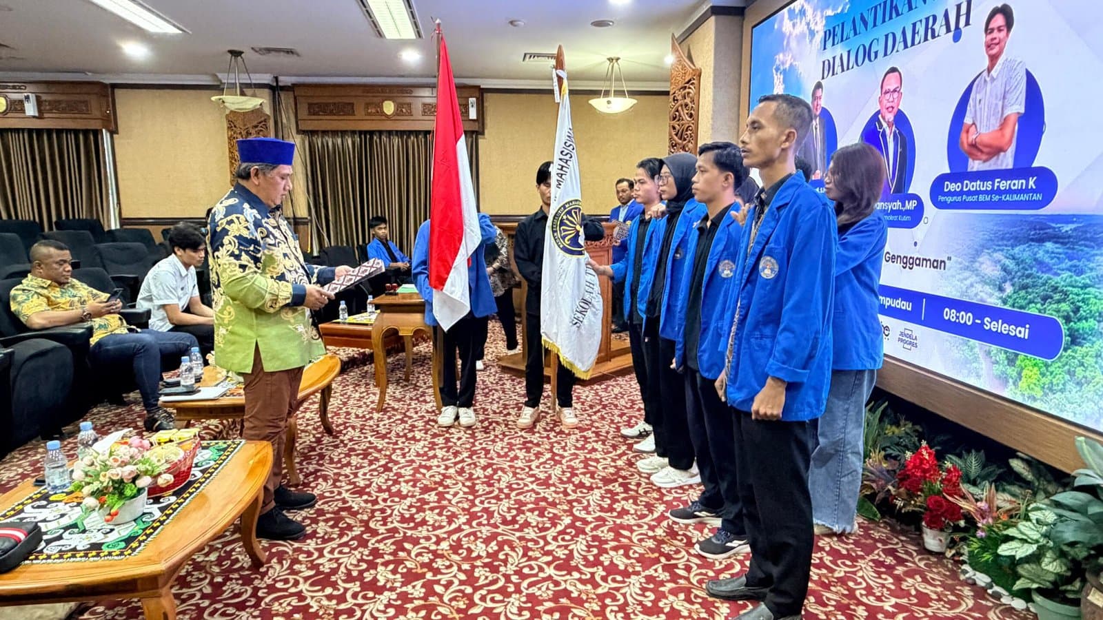 Pelantikan BEM dan BPM STIPER Kutim, Teguhkan Integritas Organisasi