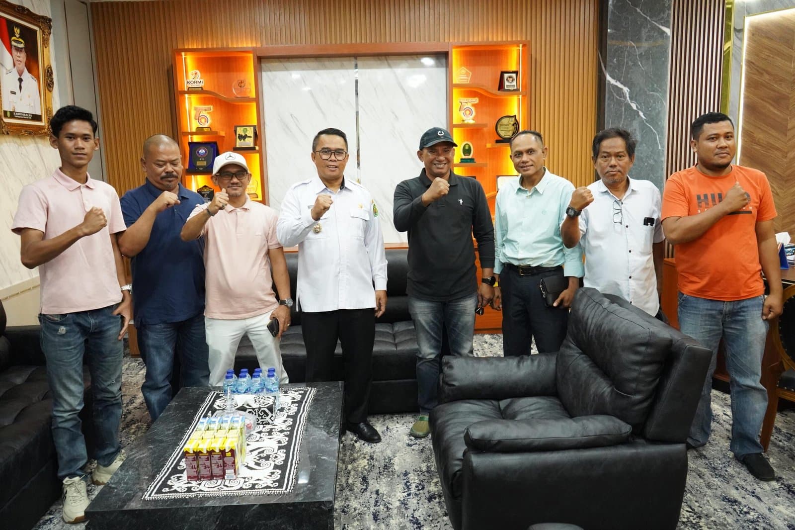 Temui Wabup Kutim, Kesiapan DOB Sangsaka Menuju Tahap Paripurna