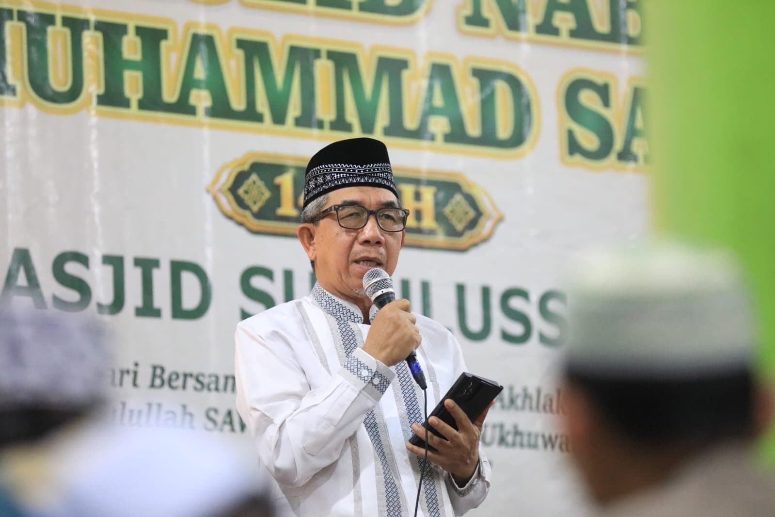 Di Masjid Subulussalam, Bupati Kutim Ajak Warga Perkuat Ukhuwah 
