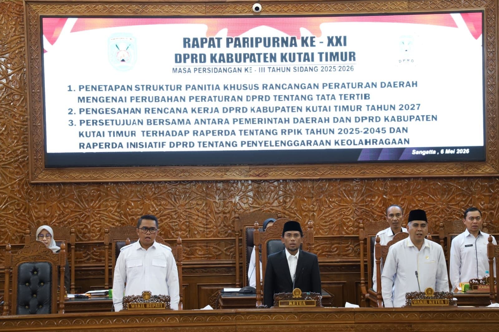 DPRD Kutim Setujui Raperda RPIK, Arahkan Transformasi Ekonomi Daerah