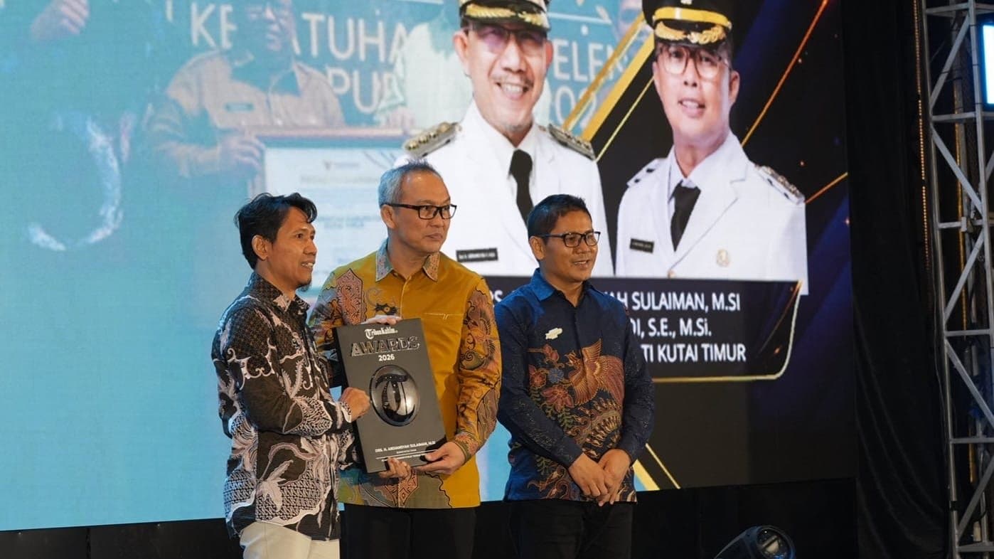 Kutim Raih Dua Apresiasi Pelayanan Publik di Tribun Kaltim Award 2026