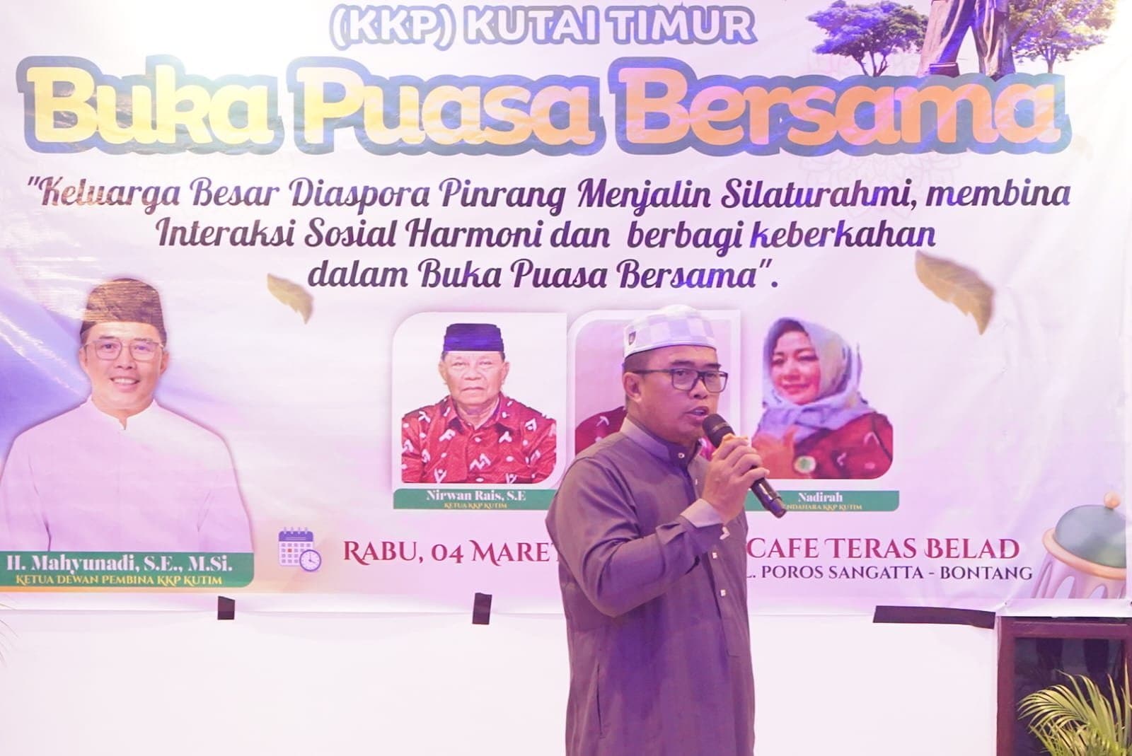 Mahyunadi Apresiasi KKP Kutim, Bukber Jadi Momentum Konsolidasi Perantau Pinrang