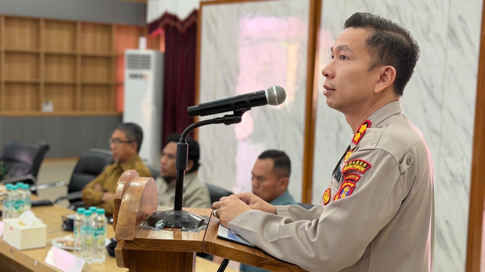Cuaca Ekstrem, Polres Kutim Fokus Pencegahan Karhutla