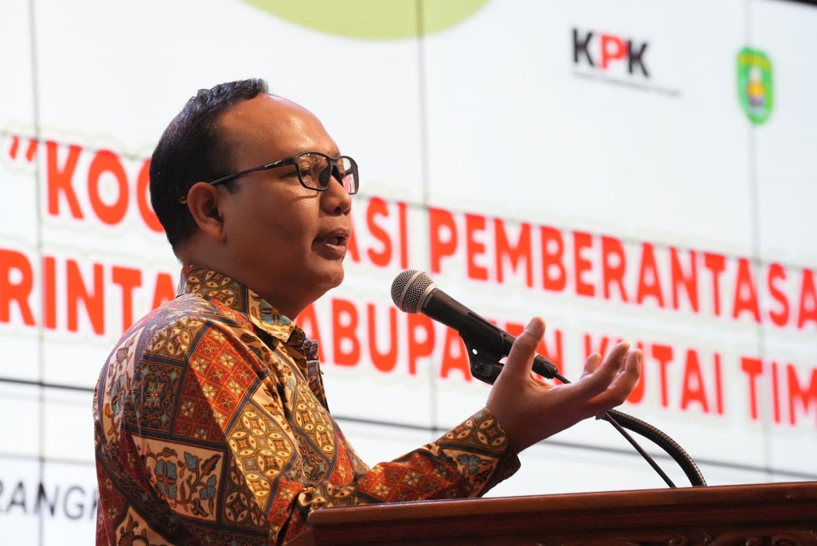 Evaluasi Antikorupsi di Kutim, KPK Dorong Perbaikan Capaian MCSP dan SPI