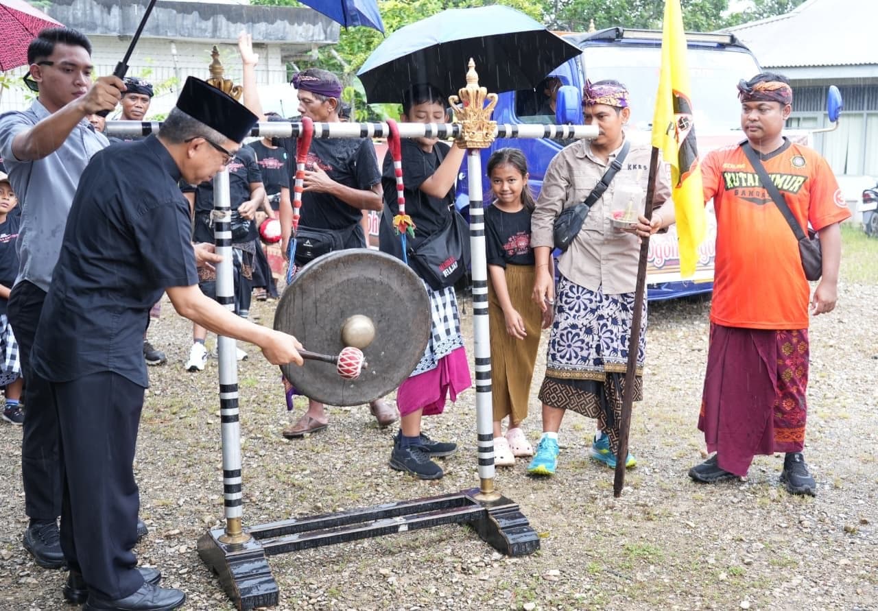 Ogoh-Ogoh Hiasi Jalanan Sangatta Jelang Nyepi