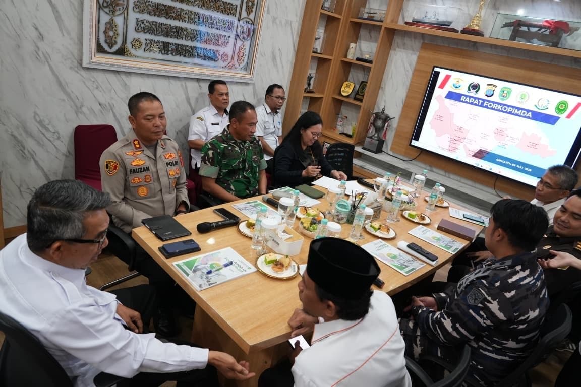 Forkopimda Kutim Kuatkan Mitigasi El-Nino, hingga Percepatan Pembangunan Lapas
