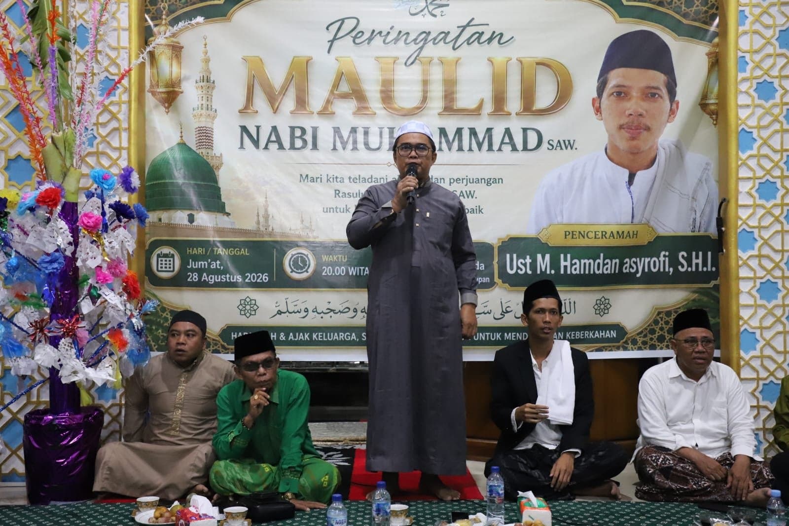 Dari Maulid Nabi, Mahyunadi Ajak Warga Kutim Jaga Kerukunan
