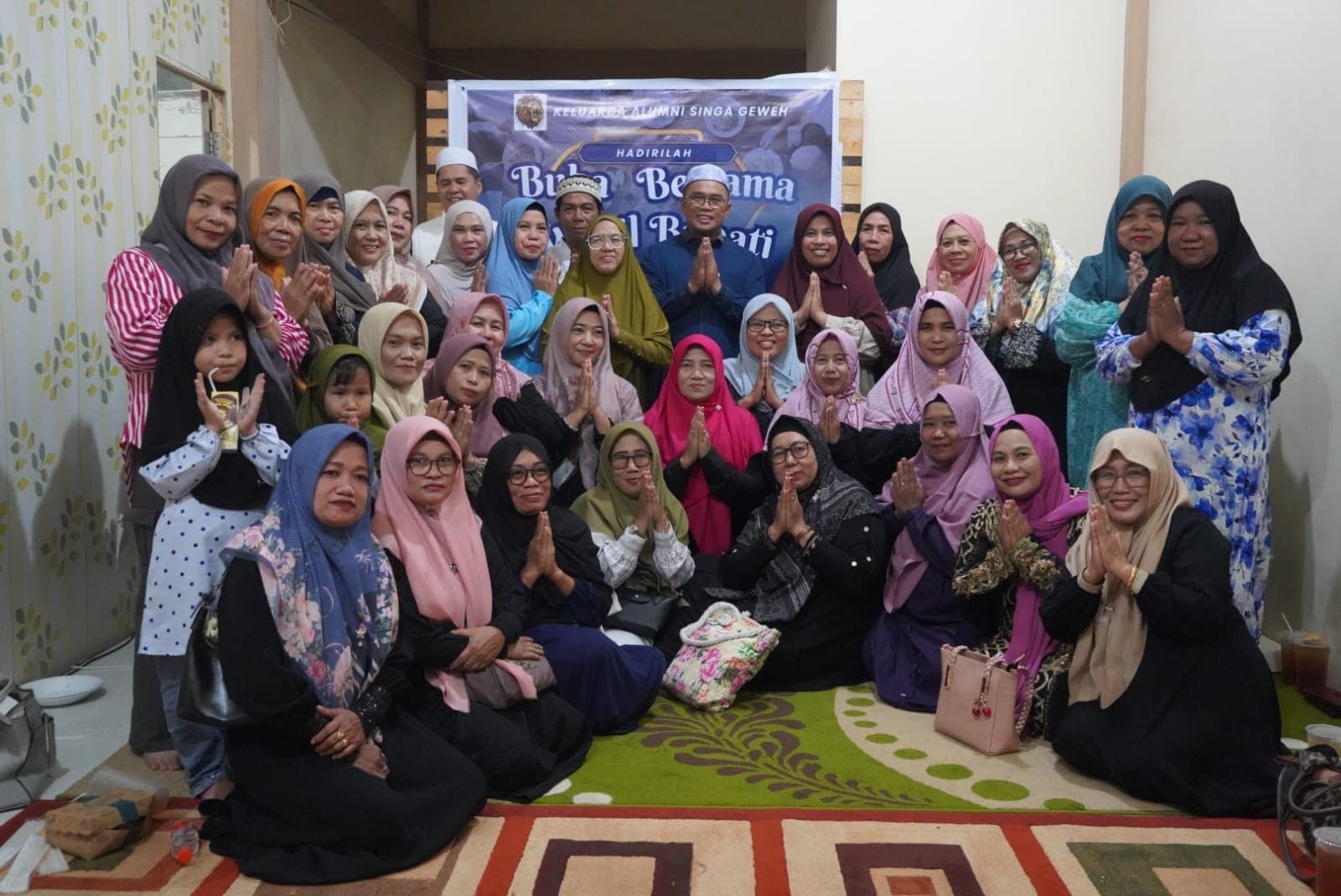 Bukber KA-SG, Wabup Mahyunadi Ajak Perbanyak Bakti Sosial dan Pengajian