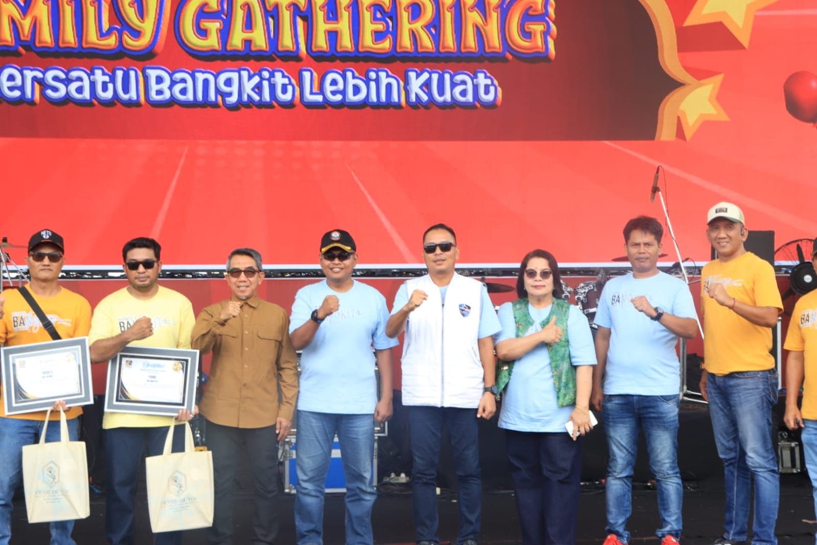 Bupati Kutim Hadiri Family Gathering PAMA, Tekankan Sinergi Pembangunan
