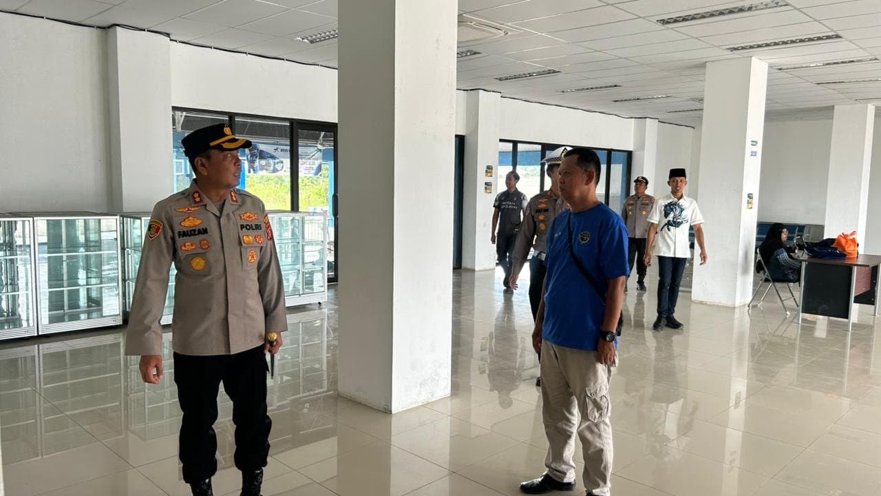 Pastikan Mudik Aman, Polres Kutim Sidak Armada Terminal Sangatta
