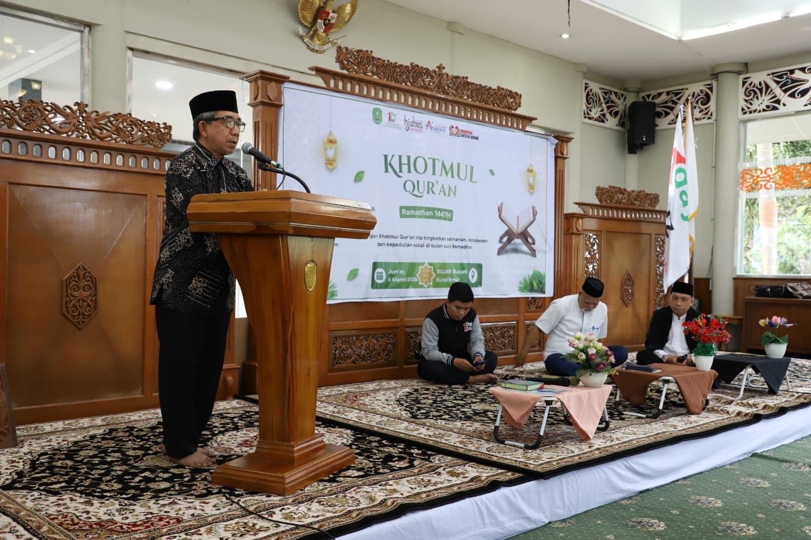 Menjelang Nuzulul Qur’an, ODOJ Kutim Gelar Khataman Al-Qur’an Bersama Bupati