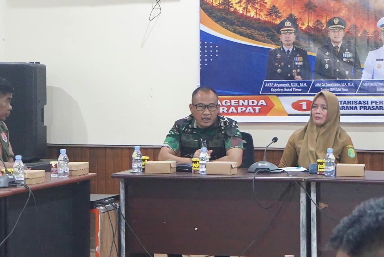 Tegas, Dandim 0909/KTM Harap Pelaku Pembakar Lahan Diproses Hukum