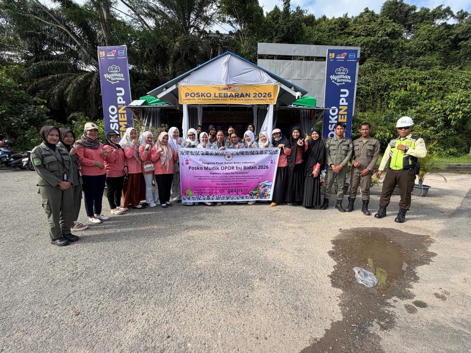 Aksi Bidan Kutim, dari Posko Mudik hingga Bhakti Sosial Sambut 75 Tahun IBI