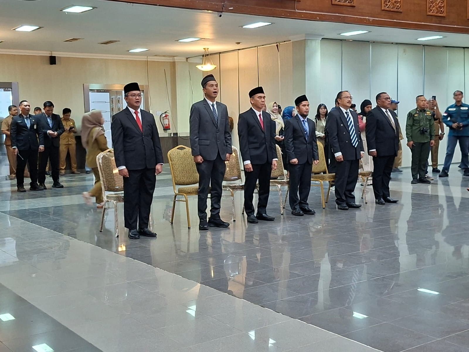 Pagi Ini, Empat Pejabat Tinggi Pratama Kutai Timur Dilantik Bupati