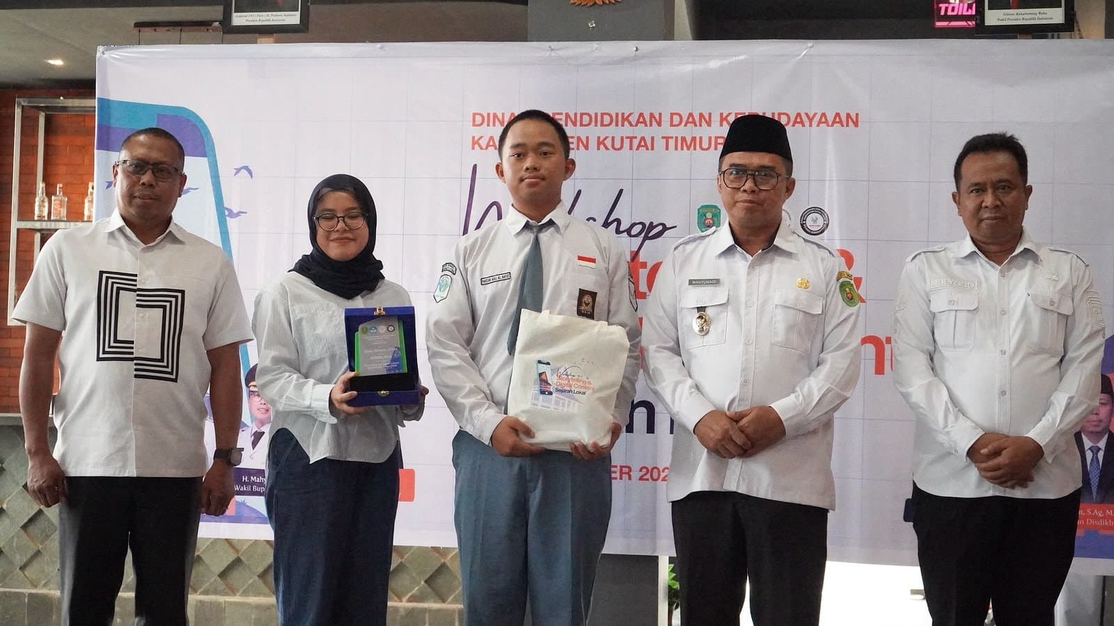Pelajar Kutim Diajak Hidupkan Sejarah Lewat Konten Digital 