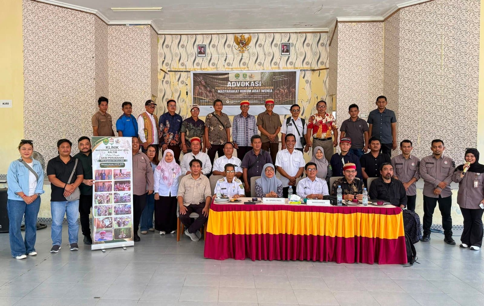 Pemprov Kaltim Percepat Pengakuan MAH Wehea melalui Pendampingan Dokumen dan Advokasi