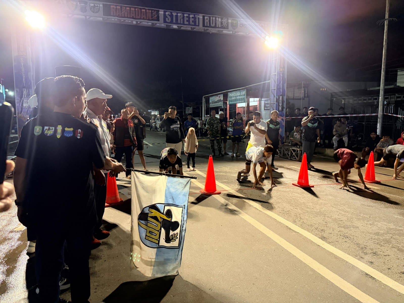 Wadah Positif, 250 Peserta Meriahkan Street Run Ramadan KNPI Kutim