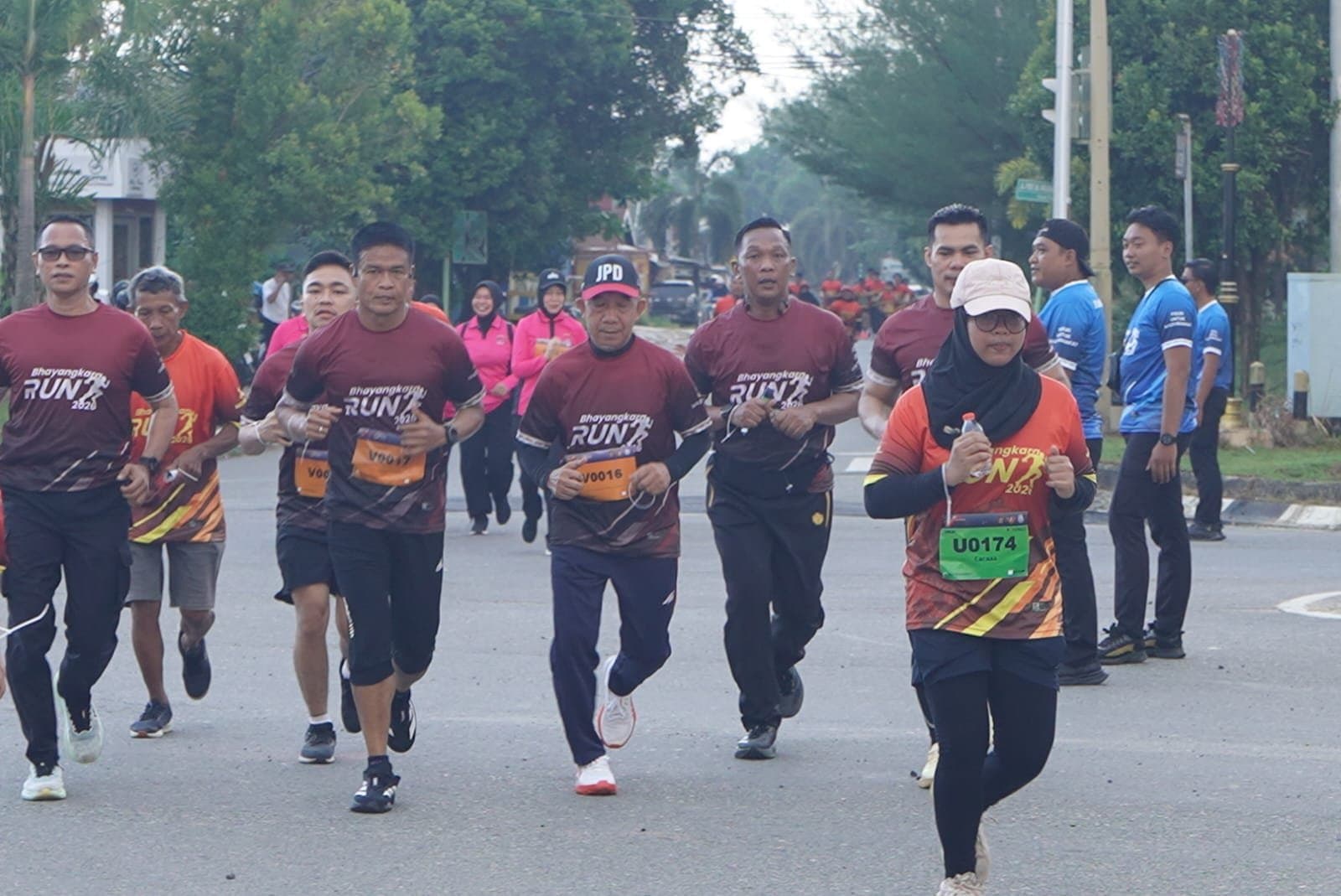 Bhayangkara Run 5K Satukan Bupati, Polisi, dan Warga di Jalanan Sangatta