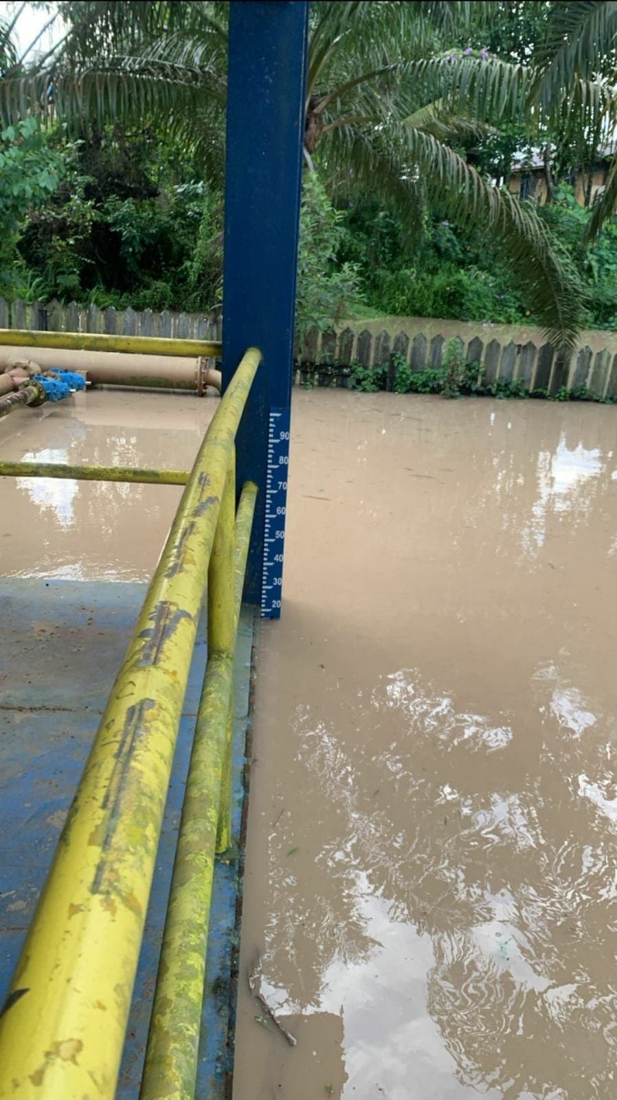 Air Sungai Sangatta Beranjak Naik, Intake IPA Kabo Masih di Zona Aman