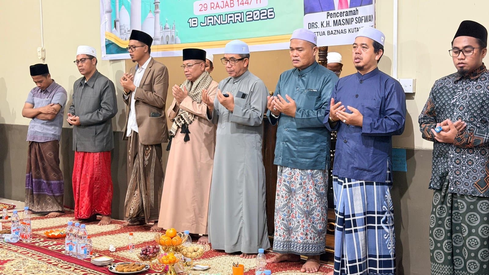 Peringatan Isra Mikraj di Masjid At-Thohiriyyah, Ardiansyah Dorong Penguatan Spiritualitas Umat