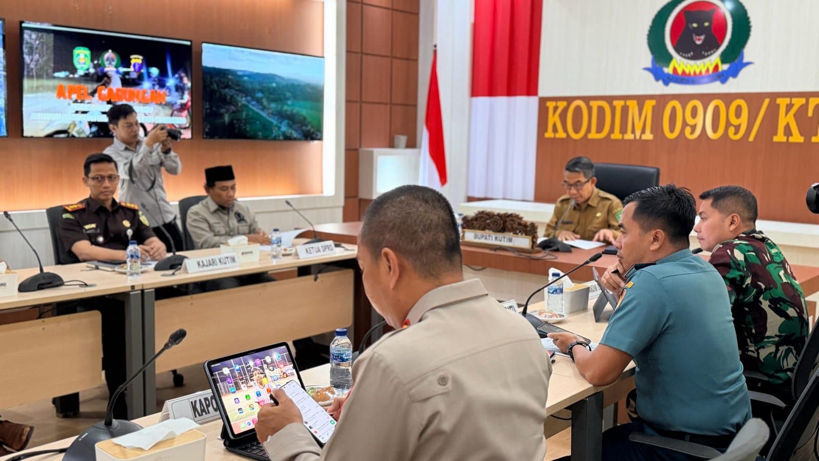 Forkopimda Kutim Mitigasi Bencana, Lakukan Deteksi Dini dan Kewaspadaan