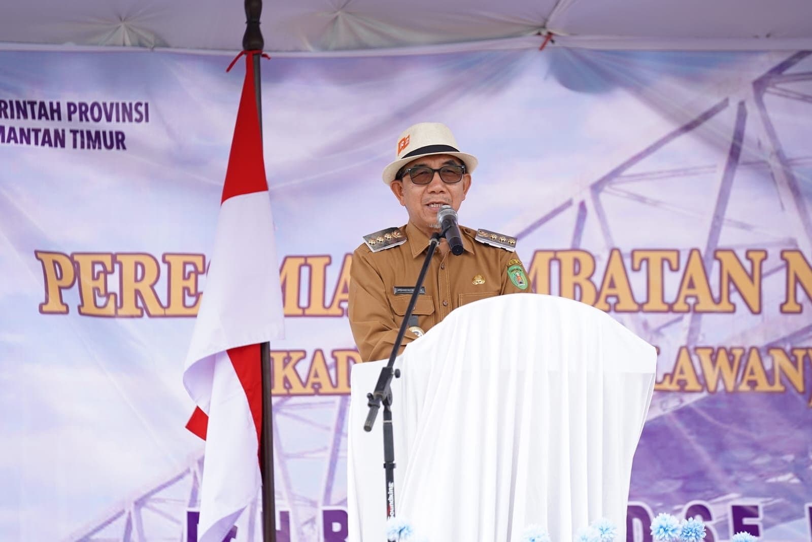 Jembatan Nibung Tuntas, Pangkas Isolasi 100 Kilometer di Kutim