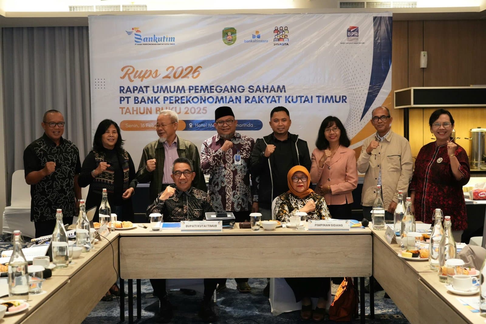 Bupati Buka RUPS BPR Kutim, Jaga Nadi Ekonomi Rakyat